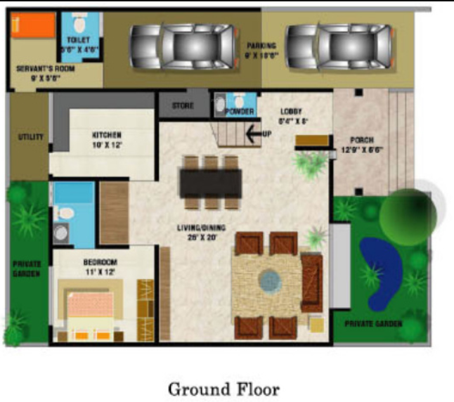 lake drive Floor Plan Lower Ground Floor Plan