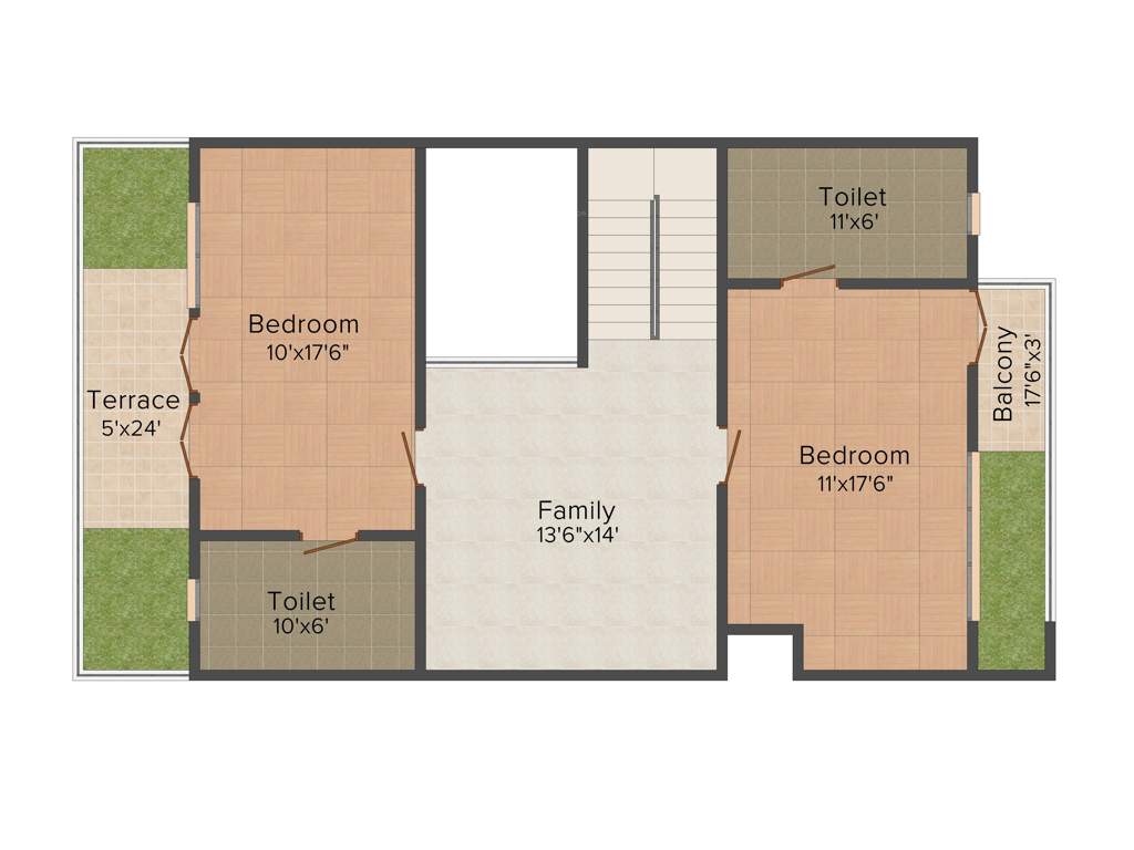 Samruddhi Mystic Wind (3BHK+3T (2,955 sq ft) 2955 sq ft)