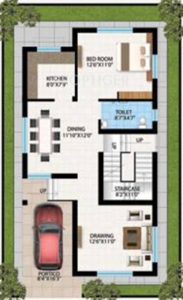 Shraddha Daffodils (3BHK+3T (1,600 sq ft) 1600 sq ft)