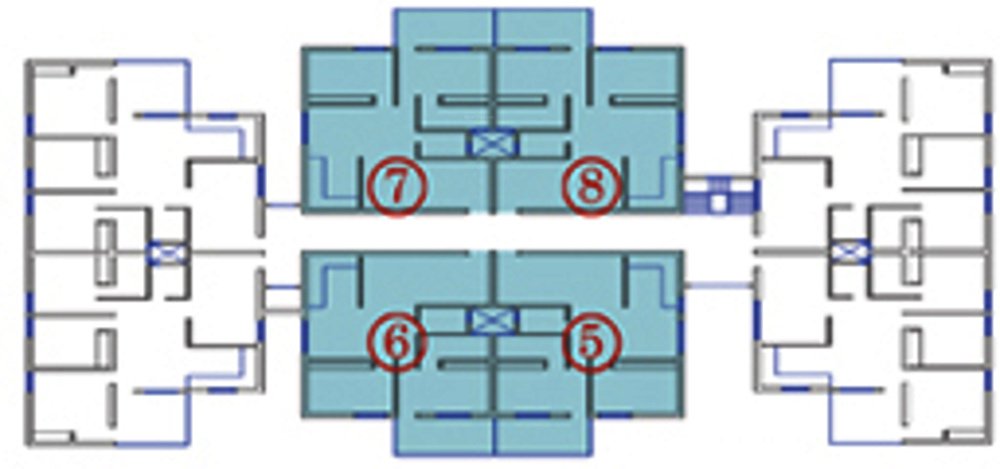 Krishna Garden Annex II (2BHK+2T (1,161 sq ft) 1161 sq ft)