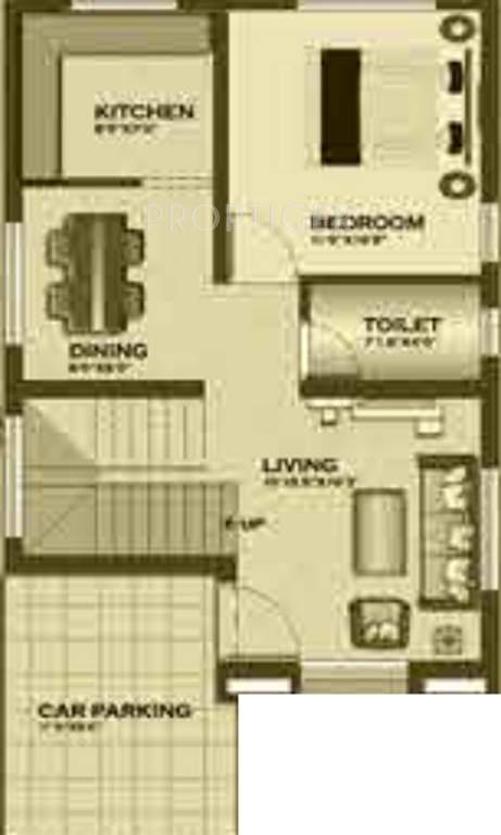 VIP Asheville (2BHK+2T (1,055 sq ft) 1055 sq ft)