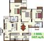 Sowparnika Shirdi Towers Phase I (3BHK+2T (1,415 sq ft) 1415 sq ft)