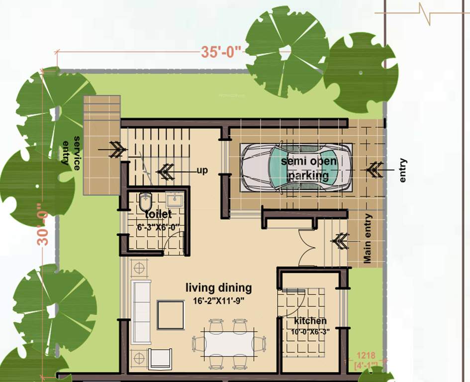 Saraswati Greenville (3BHK+4T (1,650 sq ft) 1650 sq ft)