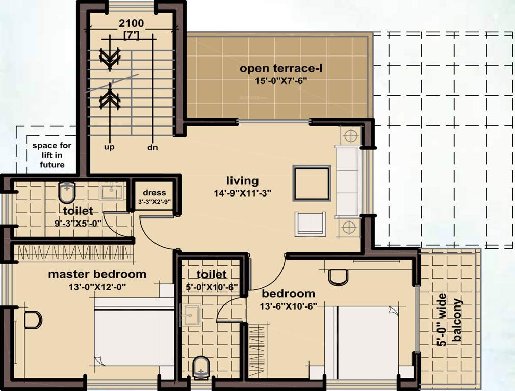 Saraswati Greenville (4BHK+4T (2,500 sq ft) 2500 sq ft)