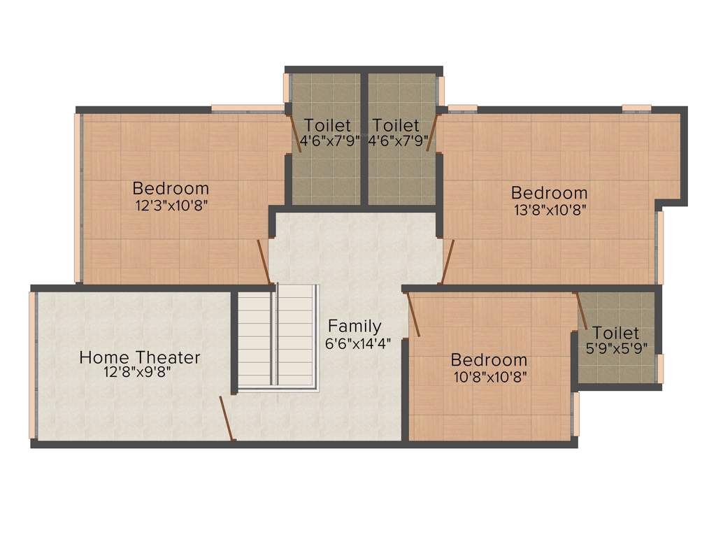 Flairalliance CityScapes (4BHK+4T (1,800 sq ft) 1800 sq ft)