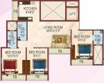 Guru Lotus (3BHK+3T (1,500 sq ft) 1500 sq ft) Guru Lotus (3BHK+3T (1,500 sq ft) 1500 sq ft)
