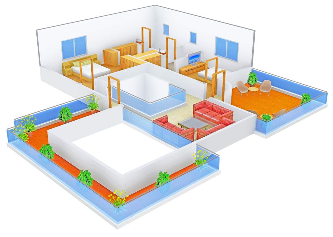 Shwas Queen Villas (4BHK+4T (3,115 sq ft) 3115 sq ft)