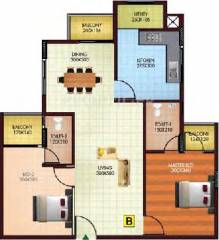 Sowparnika Vaishnavam (2BHK+2T (1,130 sq ft) 1130 sq ft) Sowparnika Vaishnavam (2BHK+2T (1,130 sq ft) 1130 sq ft)