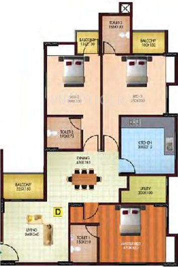 Sowparnika Vaishnavam (3BHK+3T (1,530 sq ft) 1530 sq ft) Sowparnika Vaishnavam (3BHK+3T (1,530 sq ft) 1530 sq ft)
