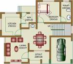 Seiken Pristine Park (3BHK+3T (1,706 sq ft) 1706 sq ft)