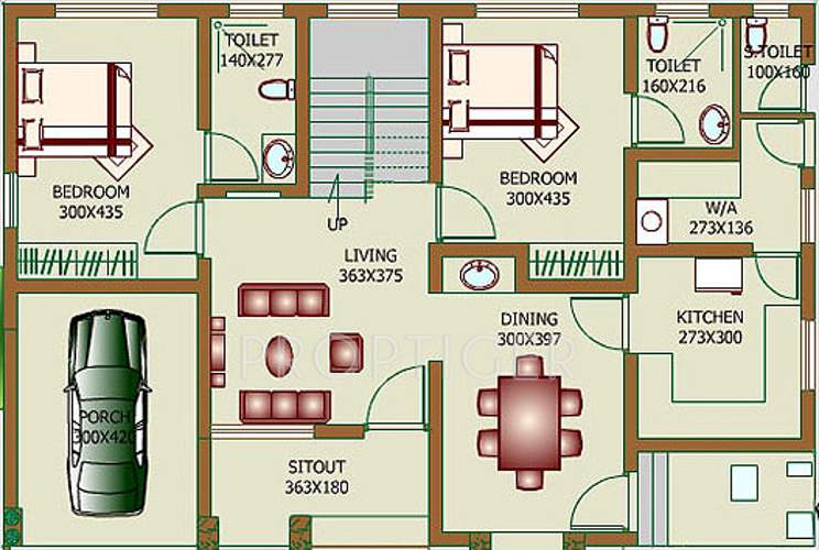 Seiken Pristine Park (4BHK+4T (1,873 sq ft) 1873 sq ft)