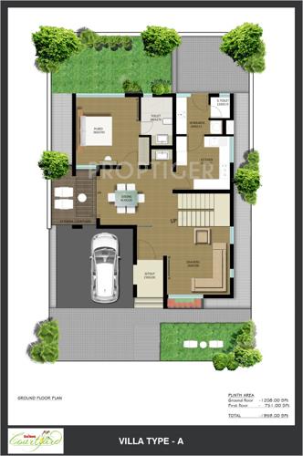 Seiken Courtyard (3BHK+4T (1,959 sq ft) 1959 sq ft) Seiken Courtyard (3BHK+4T (1,959 sq ft) 1959 sq ft)