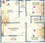 Elite Epitome (2BHK+2T (980 sq ft) 980 sq ft) Elite Epitome (2BHK+2T (980 sq ft) 980 sq ft)