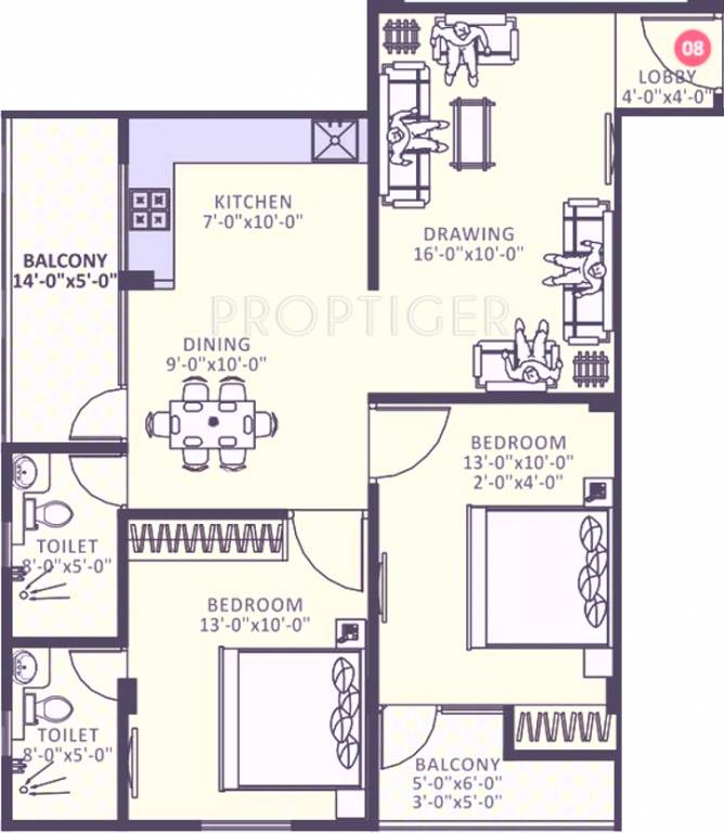 Vardhman Imperial Heights (2BHK+2T (1,179 sq ft) 1179 sq ft) Vardhman Imperial Heights (2BHK+2T (1,179 sq ft) 1179 sq ft)