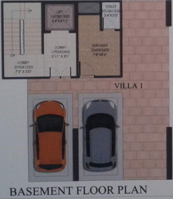 Supertech Sports City Villas (4BHK+6T (3,115 sq ft) + Servant Room 3115 sq ft)