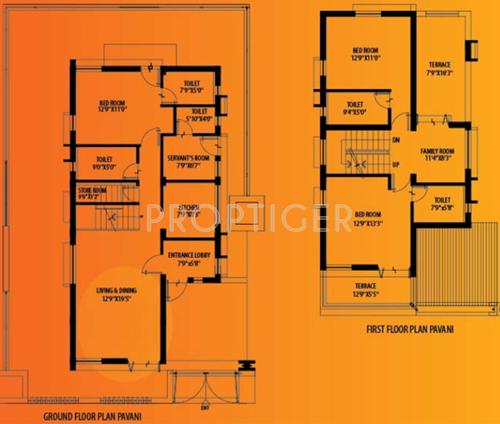 Shrachi Bungalows (3BHK+5T (1,718 sq ft) + Servant Room 1718 sq ft) Shrachi Bungalows (3BHK+5T (1,718 sq ft) + Servant Room 1718 sq ft)