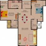 SDC Victorian Empire (2BHK+2T (1,410 sq ft) 1410 sq ft) SDC Victorian Empire (2BHK+2T (1,410 sq ft) 1410 sq ft)