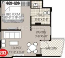 SDC Karan Heights (1BHK+1T (495 sq ft) 495 sq ft) SDC Karan Heights (1BHK+1T (495 sq ft) 495 sq ft)