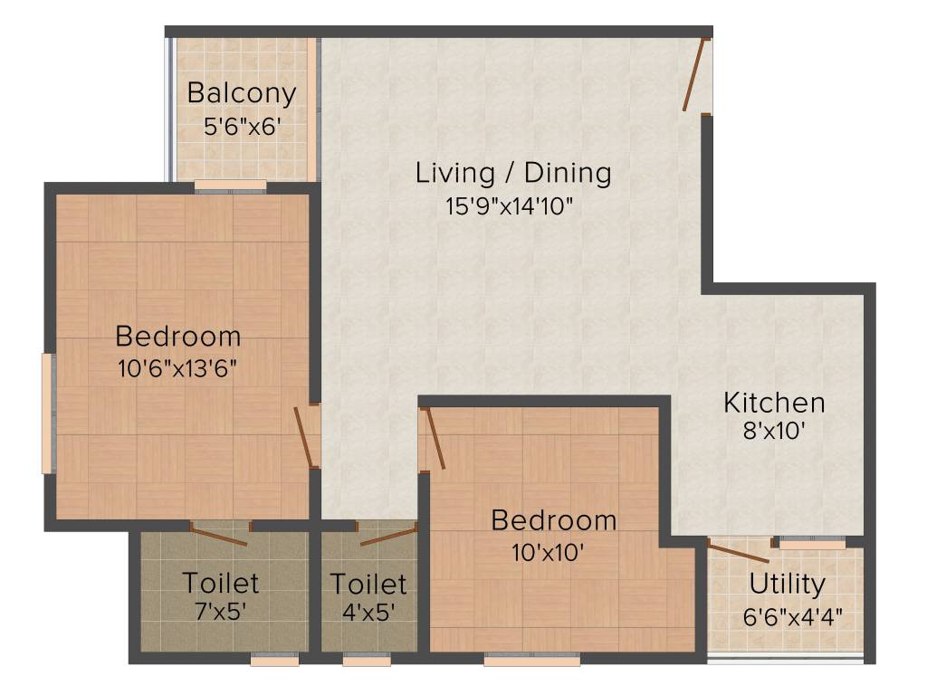 Satva Satva III (2BHK+2T (756 sq ft) 756 sq ft) Satva Satva III (2BHK+2T (756 sq ft) 756 sq ft)