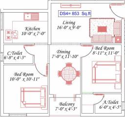 Royal Aadhira (2BHK+2T (853 sq ft) 853 sq ft) Royal Aadhira (2BHK+2T (853 sq ft) 853 sq ft)