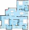SDC Aura (3BHK+3T (1,580 sq ft) 1580 sq ft)