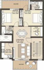 Ansal Versalia (2BHK+2T (1,190 sq ft) 1190 sq ft) Ansal Versalia (2BHK+2T (1,190 sq ft) 1190 sq ft)
