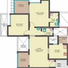 Sunny Sai Aashirwad (2BHK+2T (783 sq ft) 783 sq ft) Sunny Sai Aashirwad (2BHK+2T (783 sq ft) 783 sq ft)