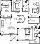 AV Properties India Nest (3BHK+3T (1,719 sq ft) 1719 sq ft)