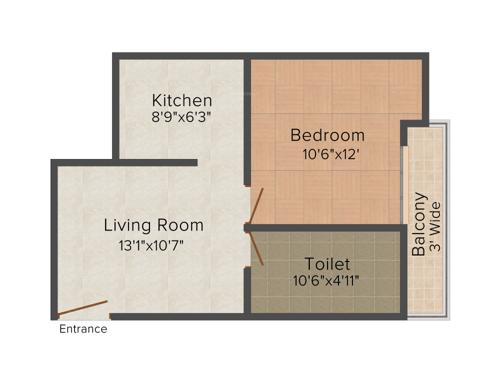 Omson Nature Valley (1BHK+1T (650 sq ft) 650 sq ft) Omson Nature Valley (1BHK+1T (650 sq ft) 650 sq ft)