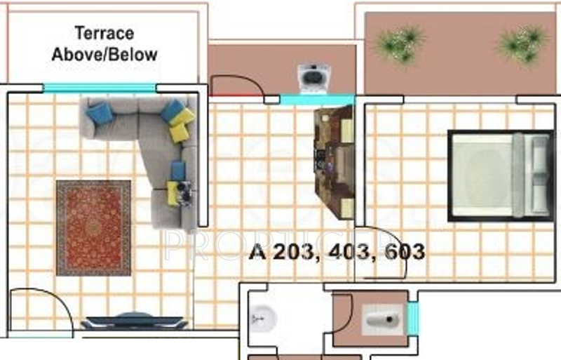 Ganraj Green Empire (1BHK+1T (622 sq ft) 622 sq ft) Ganraj Green Empire (1BHK+1T (622 sq ft) 622 sq ft)