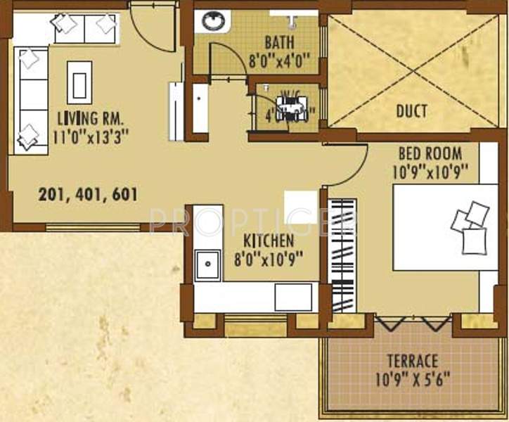 Anjani Anjanii Gaatha (1BHK+1T (600 sq ft) 600 sq ft)