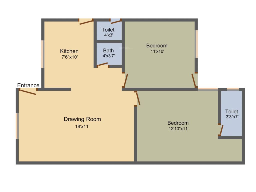 Khodal Dharmanandan Residency (2BHK+2T (846 sq ft) 846 sq ft) Khodal Dharmanandan Residency (2BHK+2T (846 sq ft) 846 sq ft)