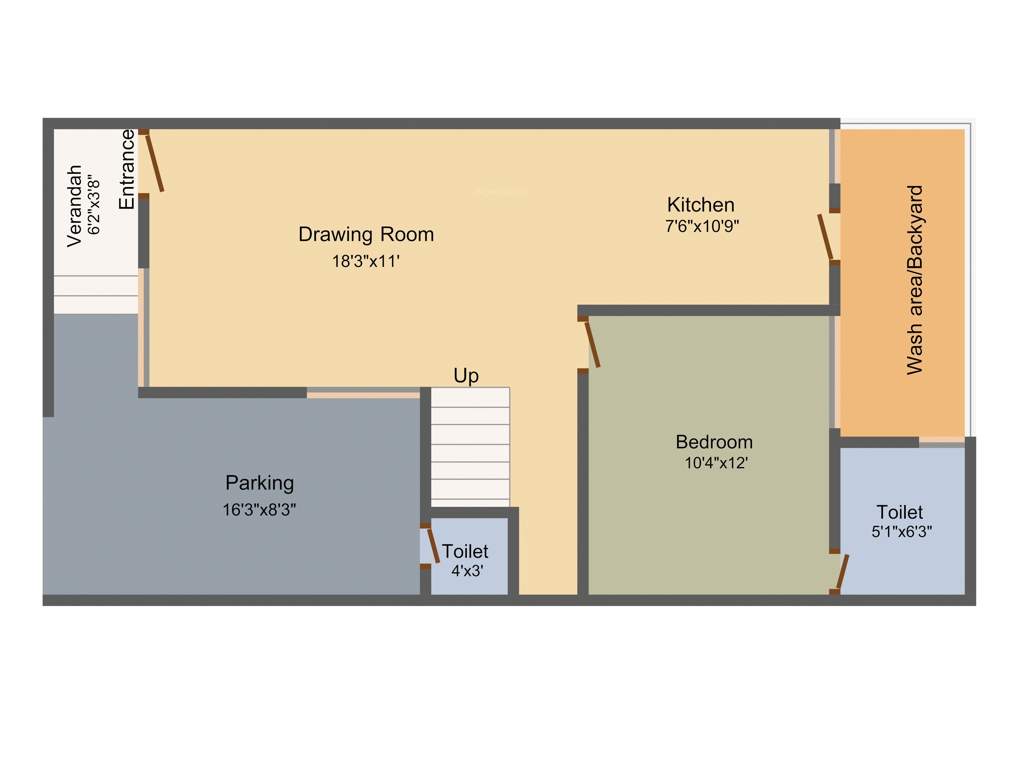 Khodal Dharmanandan Residency (3BHK+3T (1,287 sq ft) 1287 sq ft)