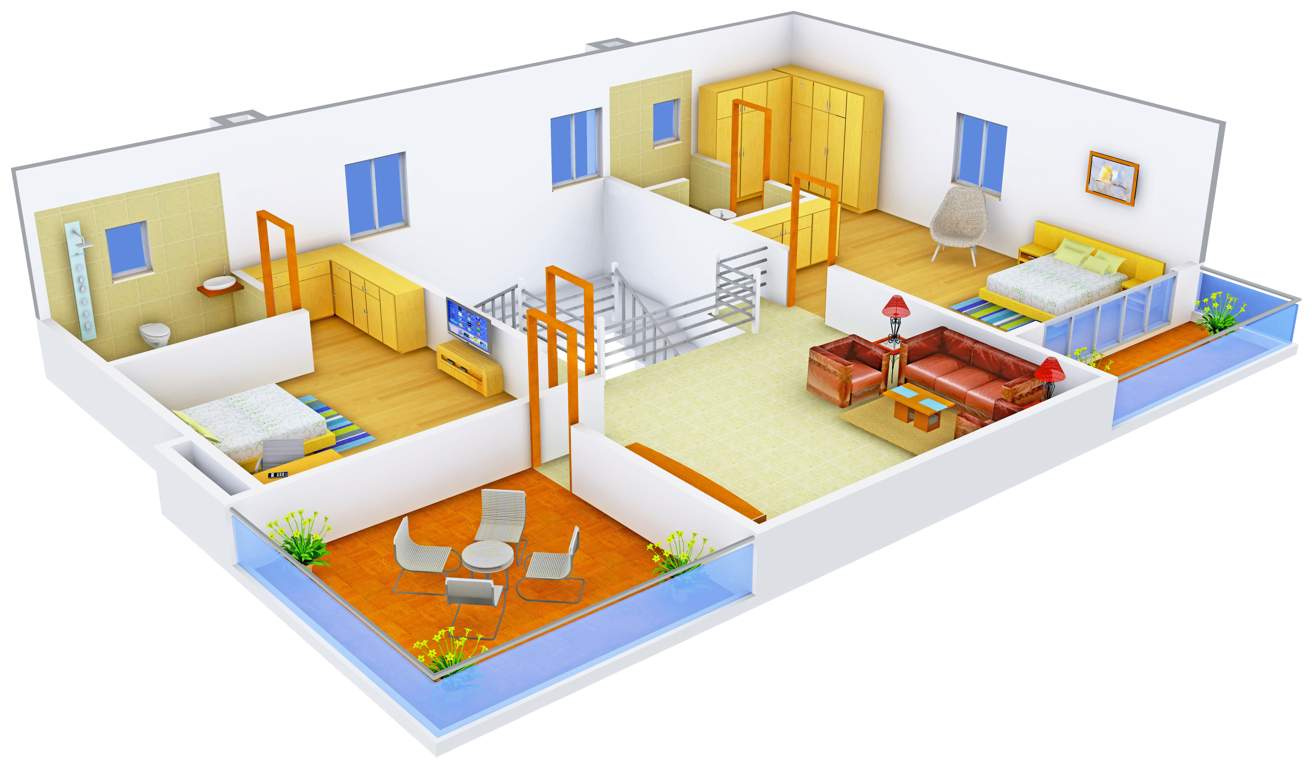 Ashoka A La Maison Annexe (3BHK+3T (3,250 sq ft) Pooja Room 3250 sq ft)