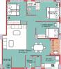 Meharia Windsor Heights (2BHK+2T (1,320 sq ft) Study Room 1320 sq ft)