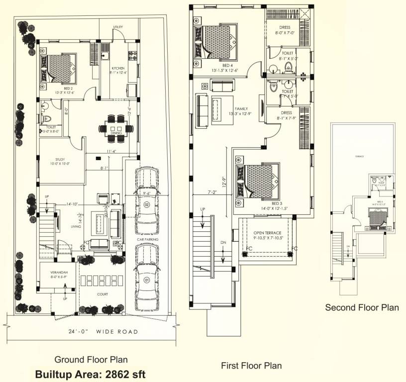 Casagrand Avalon (4BHK+4T (2,862 sq ft) 2862 sq ft)