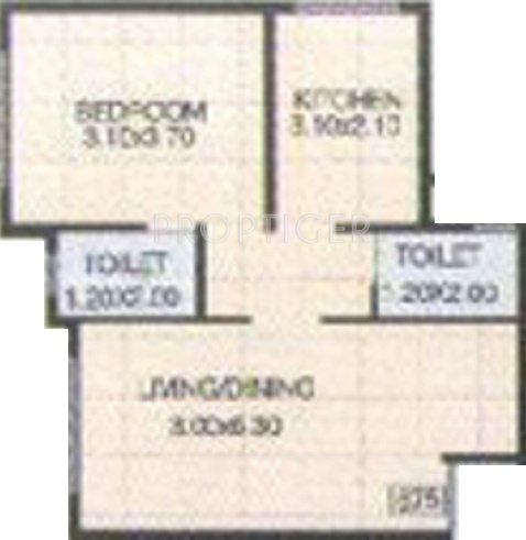 Nimbeshwar Mahadev Group Parvati (1BHK+2T (700 sq ft) 700 sq ft)