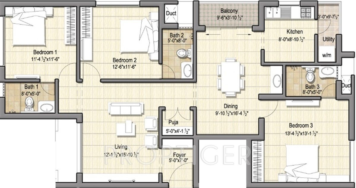 Krishna Constructions Chennai Dwaraka (3BHK+3T (1,618 sq ft) 1618 sq ft) Krishna Constructions Chennai Dwaraka (3BHK+3T (1,618 sq ft) 1618 sq ft)