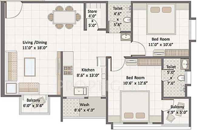 Aditya Heights (2BHK+2T (1,200 sq ft) 1200 sq ft) Aditya Heights (2BHK+2T (1,200 sq ft) 1200 sq ft)