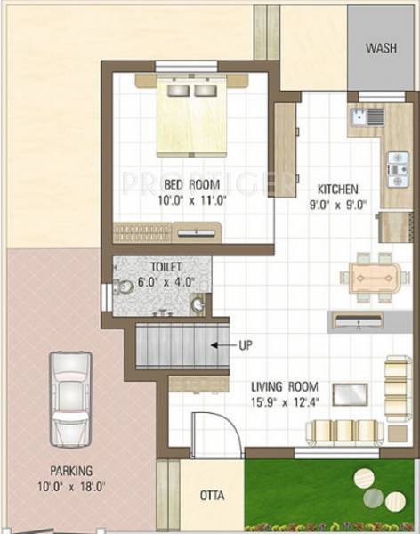 Ground Floor Plan villa Floor Plan Ground Floor Plan