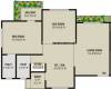 Rajhans Apple (2BHK+2T (1,150 sq ft) 1150 sq ft)