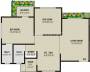 Rajhans Apple (2BHK+2T (1,150 sq ft) 1150 sq ft) Rajhans Apple (2BHK+2T (1,150 sq ft) 1150 sq ft)