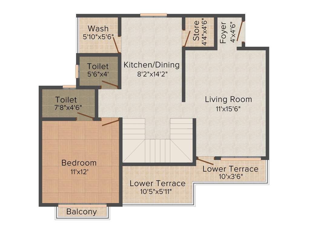 Ananta Lifestyle (3BHK+3T (1,650 sq ft) 1650 sq ft)