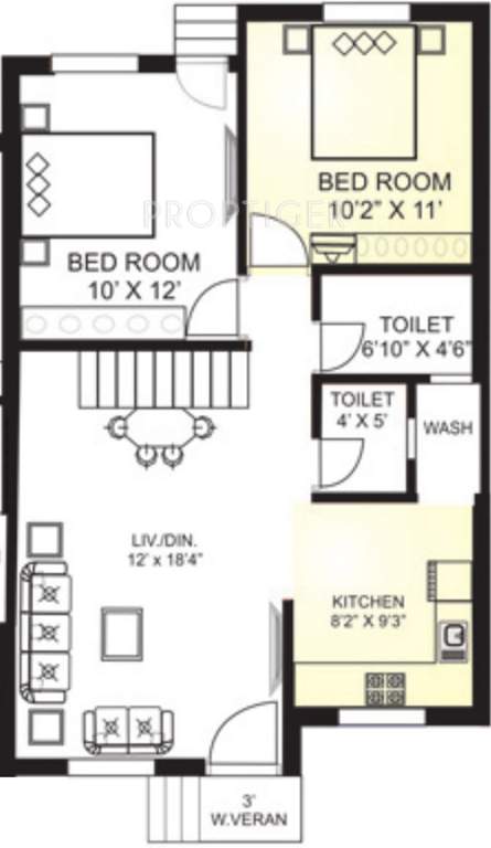 Makhija Infrastructure Royal Pearls Villa (5BHK+5T (2,386 sq ft) 2386 sq ft)