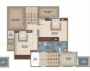 Upper Level Duplex Plan  ashtha Floor Plan Upper Level Duplex Plan