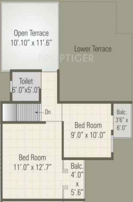 Shree Krishna Vrundavan Heights (3BHK+2T (1,270 sq ft) 1270 sq ft)