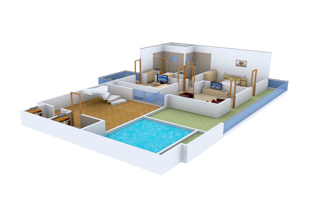 Cosmos Cascade Gardens (5BHK+6T (4,550 sq ft) + Servant Room 4550 sq ft)