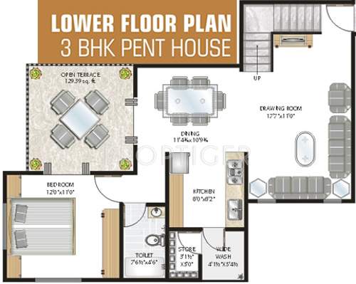 Ramesh Patel Builders Omkara Residency (4BHK+4T (2,128 sq ft) 2128 sq ft)