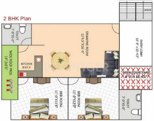 Sudarshan Anmol Dream Valley (2BHK+2T (855 sq ft) 855 sq ft) Sudarshan Anmol Dream Valley (2BHK+2T (855 sq ft) 855 sq ft)