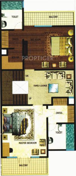 Padmanchal De Villas (5BHK+6T (2,700 sq ft) + Servant Room 2700 sq ft)